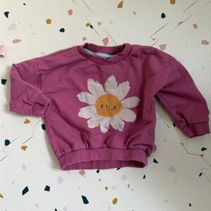Kids Souris Mini Flower Graphic Sweatshirt 12-18m